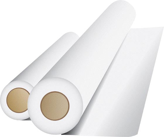 INKJET VÄRIPAPERI 610MMX45M MATTA 90G [6RLL/Erä]