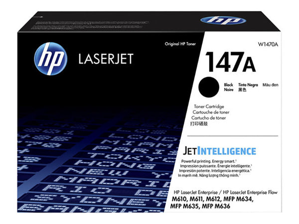 HP W1470A LASERVÄRI BLACK 147A 10,5K