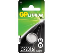 GP LITHIUM CR2016 NAPPIPARISTO