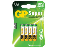 GP SUPER ALKALI AAA-PARISTO 24A/LR03/4