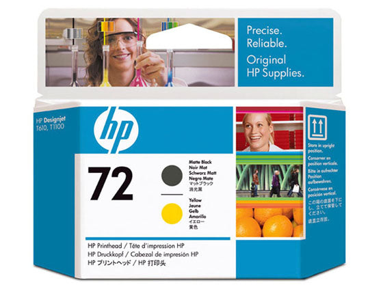 HP C9384A NO.72 TULOSTUSPÄÄ BLACK&YELLOW