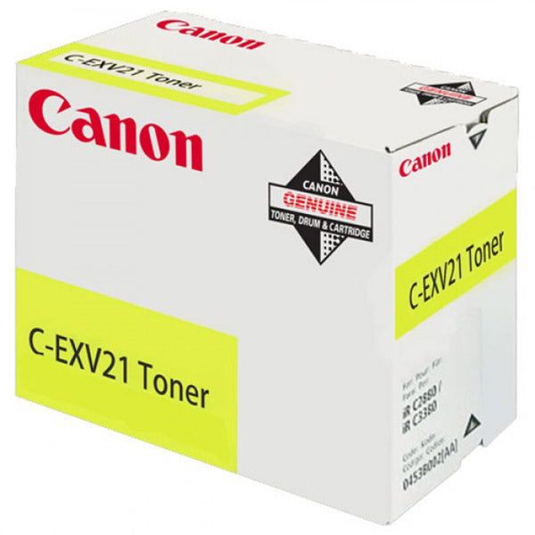CANON C-EXV21 TONER YELLOW 0455B002 14K