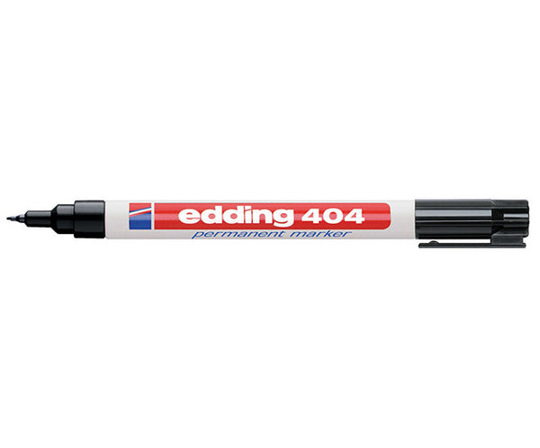 EDDING 404 PERMANENT MARKER 0,75MM MUSTA [10KPL/Erä]