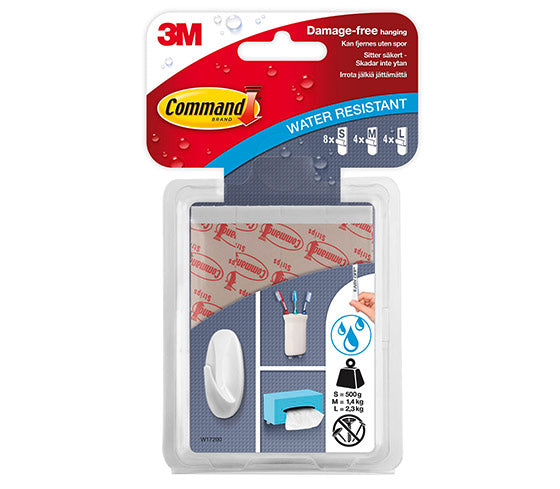3M COMMAND KIINNITYSPALAT VEDENKEST./16