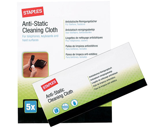 STAPLES ANTISTAATTINEN PUHDISTUSPYYHE /5