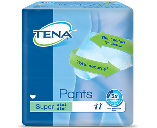 TENA PANTS SUPER INKOHOUSUT XL [12KPL/Erä]