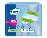 TENA PANTS SUPER INKOHOUSUT S [12KPL/Erä]