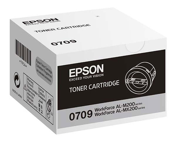 EPSON C13S050709 TONER BLACK 0709 2,5K