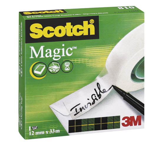 SCOTCH MAGIC 810 12MMX33M ASIAK.TEIPPI