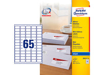 AVERY J8651-25 OSOITETARRA 38,1X21,2MM