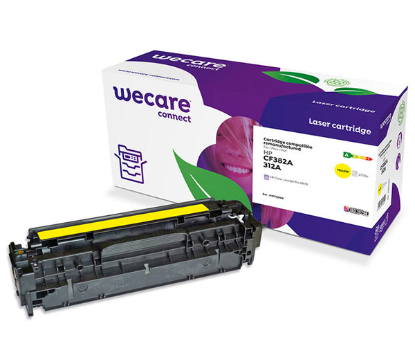 WECARE TONER FOR HP CF382A YELLOW 2,7K